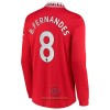 Maglia da Calcio a Maniche Lunghe Manchester United B. Fernandes 8 Casa 2022-23 per Uomo